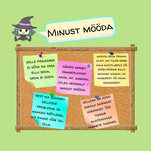 Maagiline fraas igaks päevaks - minust mööda