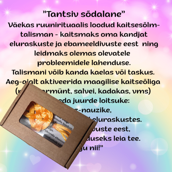 talisman kaitsesõlm ''tantsiv sõdalane''