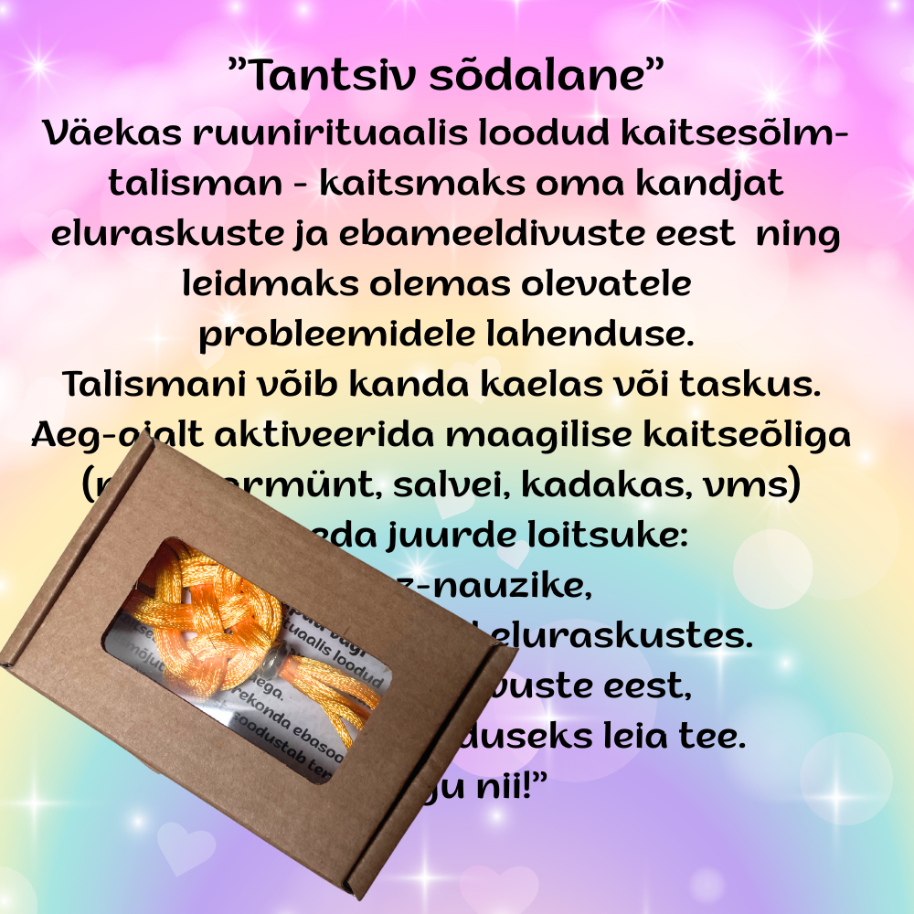 talisman kaitsesõlm ''tantsiv sõdalane''