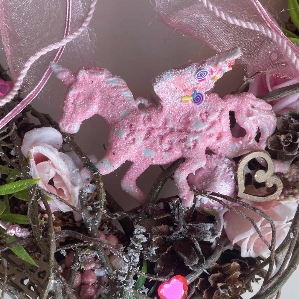 Ükssarvik jõulupärjas-südames