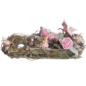 Jõulu-lauaseade maagiliste tegelastega